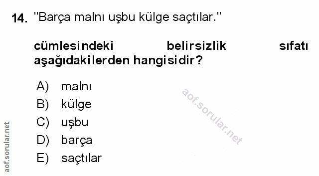 Soru 14