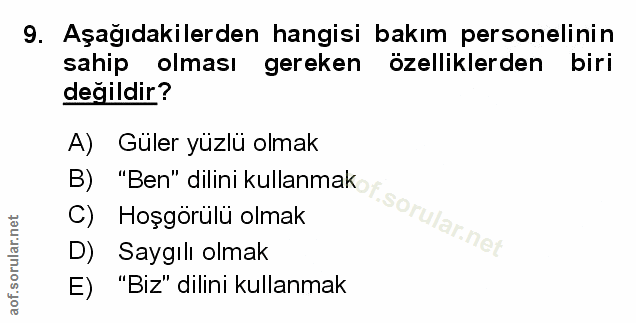 Soru 9