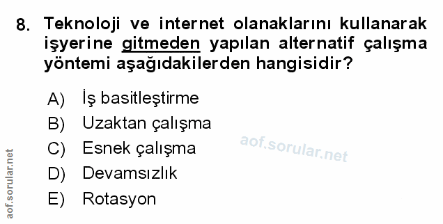 Soru 8