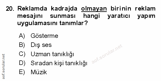 Soru 20