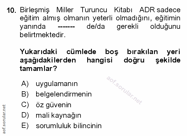 Soru 10