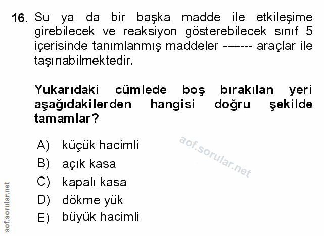 Soru 16