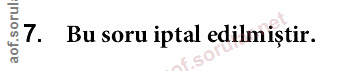 Soru 7