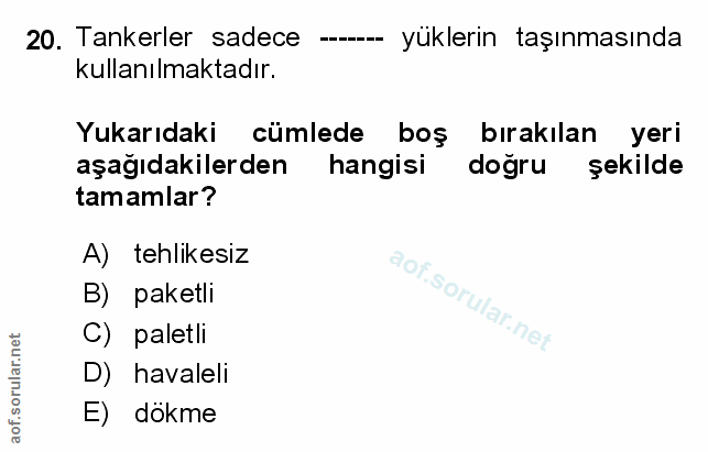 Soru 20