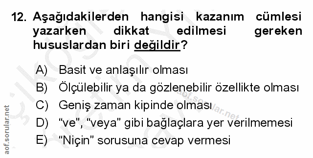 Soru 12
