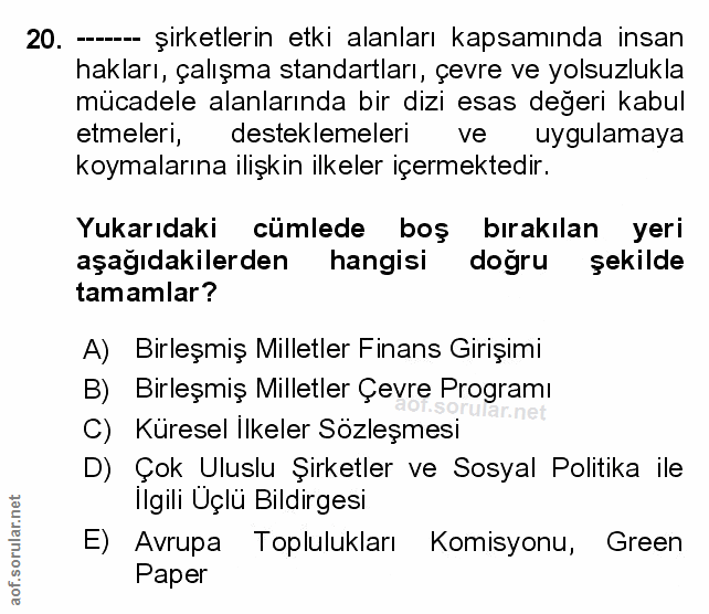 Soru 20
