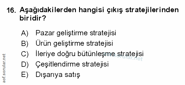 Soru 16