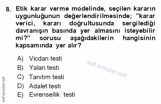 Soru 8