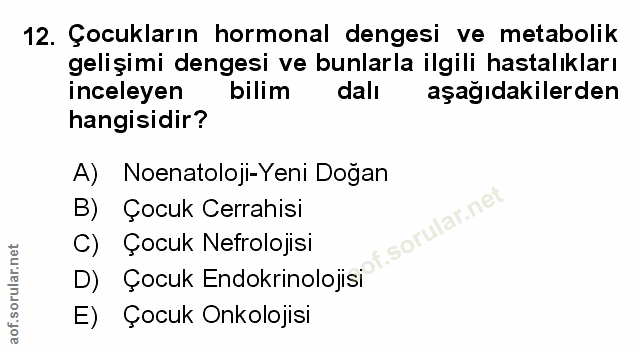 Soru 12