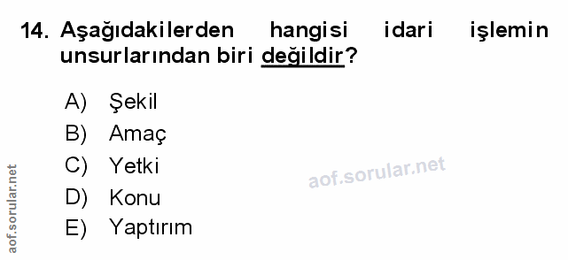 Soru 14