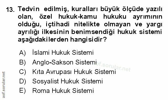 Soru 13