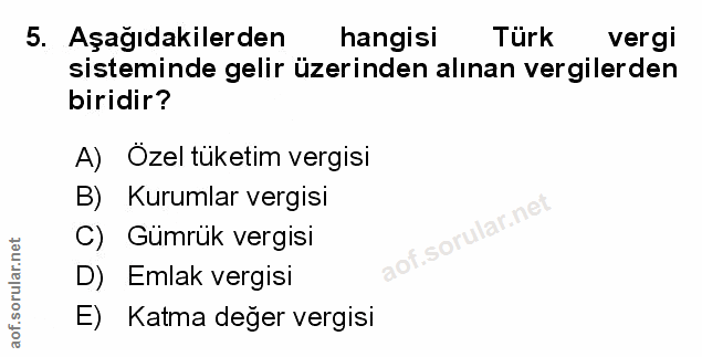 Soru 5