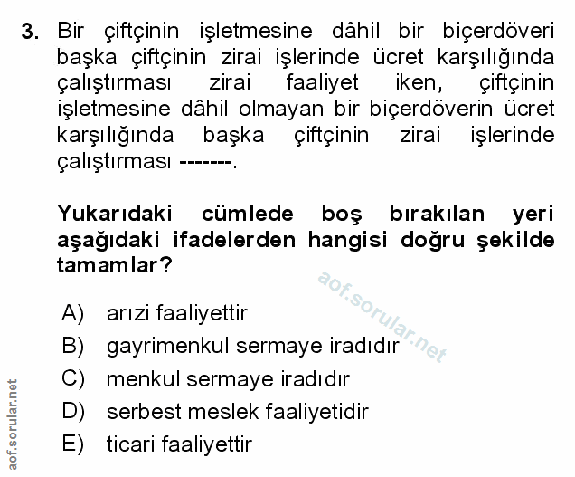 Soru 3