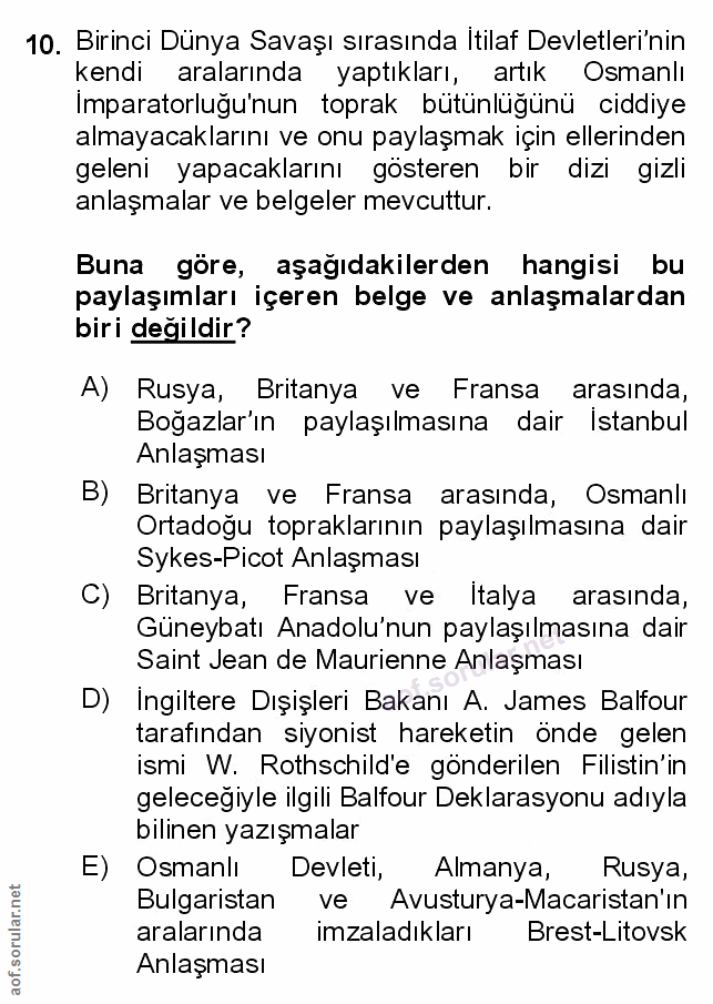 Soru 10