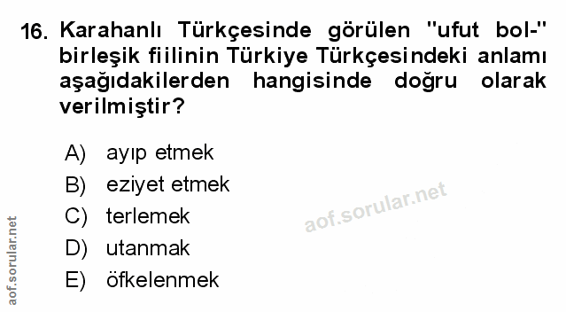 Soru 16