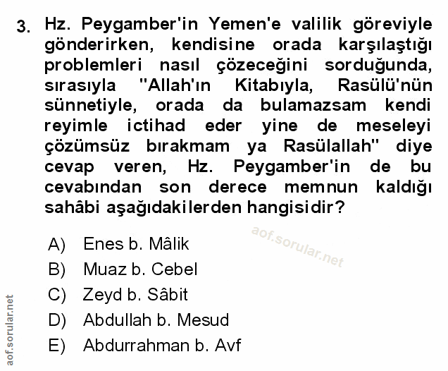 Soru 3