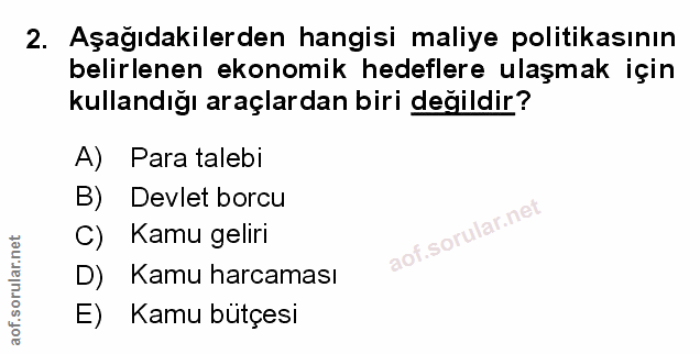 Soru 2