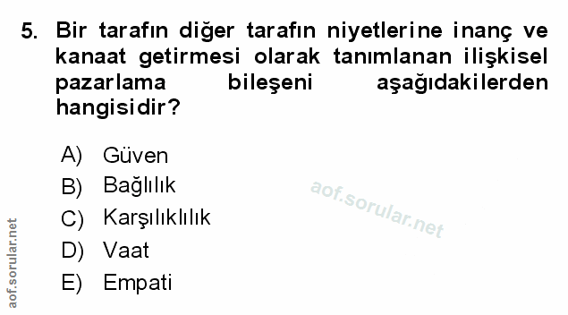 Soru 5