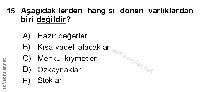 Soru 15