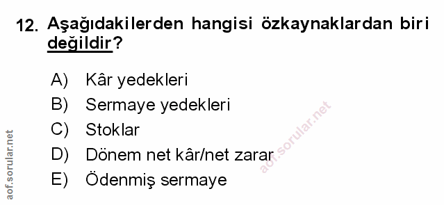 Soru 12