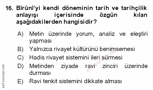 Soru 16