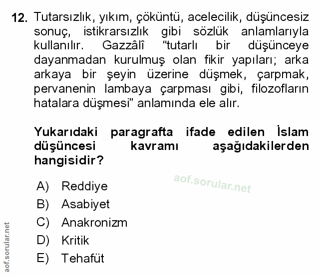 Soru 12