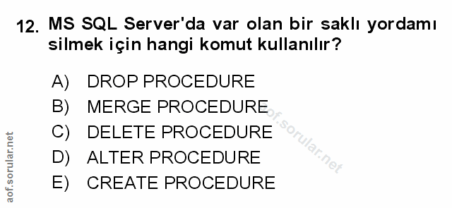 Soru 12