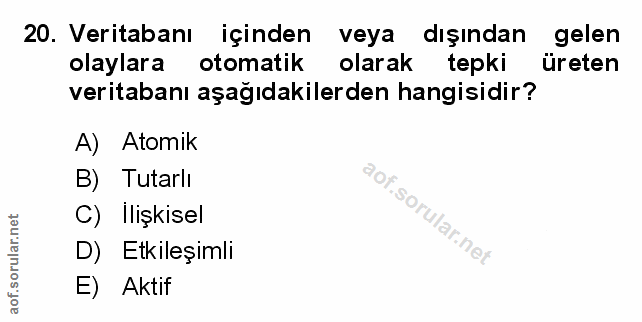 Soru 20