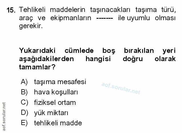Soru 15