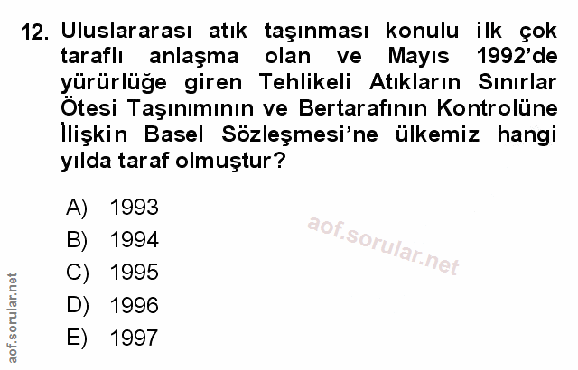 Soru 12