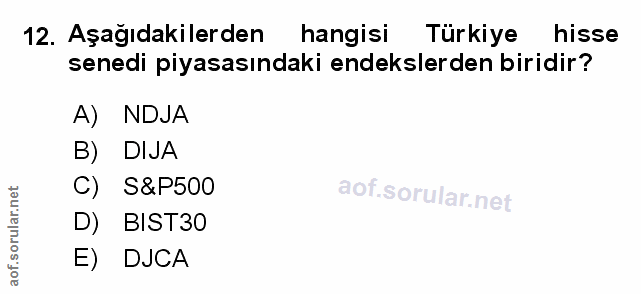 Soru 12