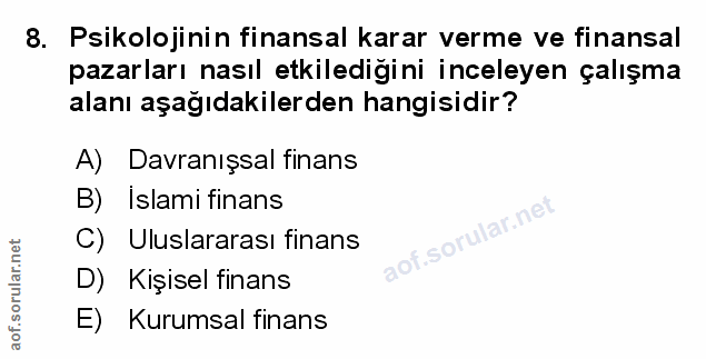 Soru 8