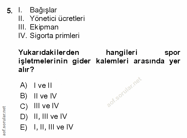 Soru 5