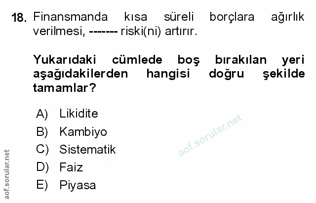 Soru 18