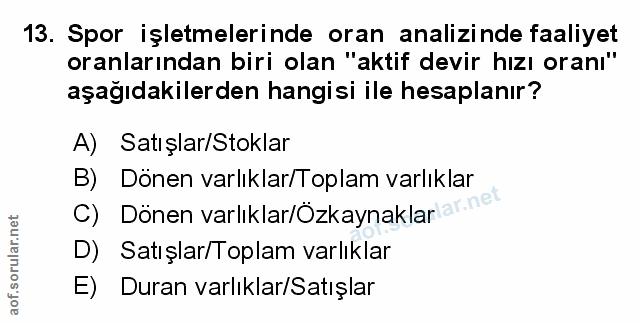 Soru 13
