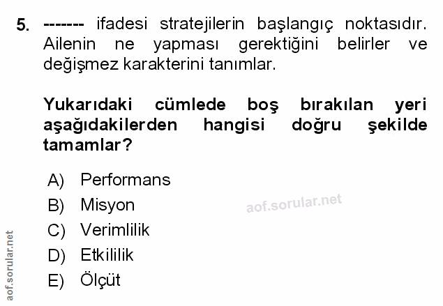 Soru 5