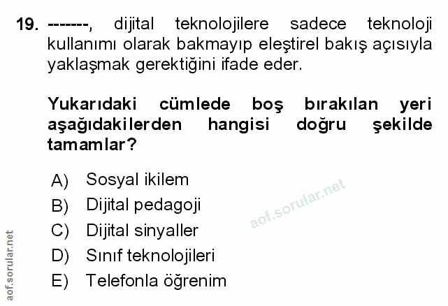 Soru 19