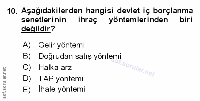 Soru 10