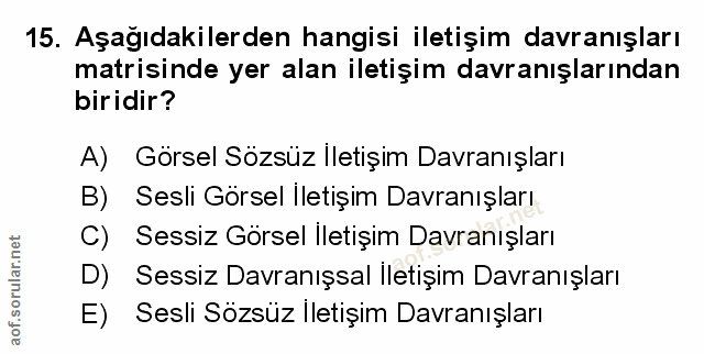 Soru 15
