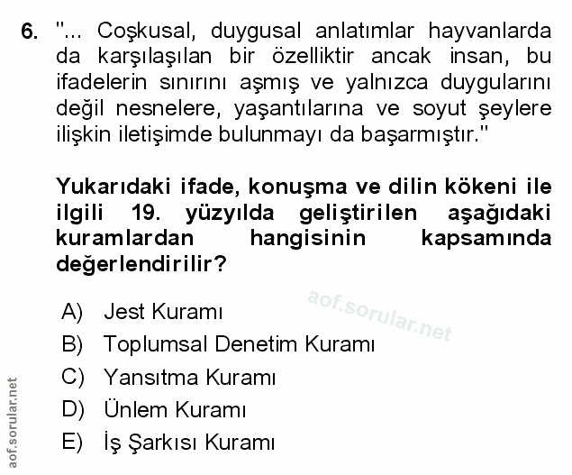 Soru 6