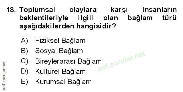 Soru 18