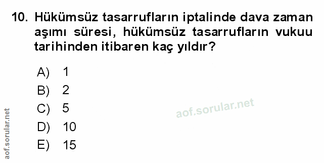 Soru 10
