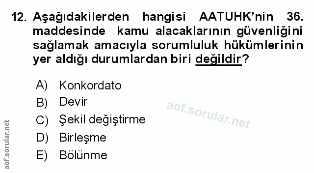 Soru 12