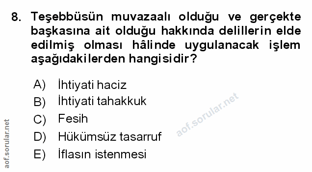 Soru 8