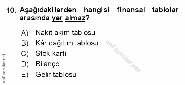 Soru 10