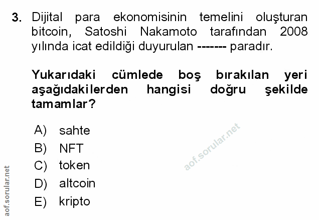 Soru 3