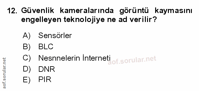 Soru 12