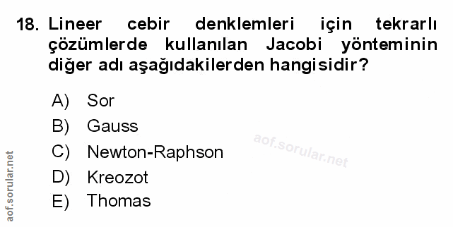 Soru 18