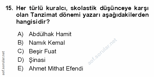 Soru 15
