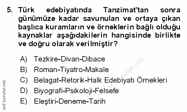 Soru 5
